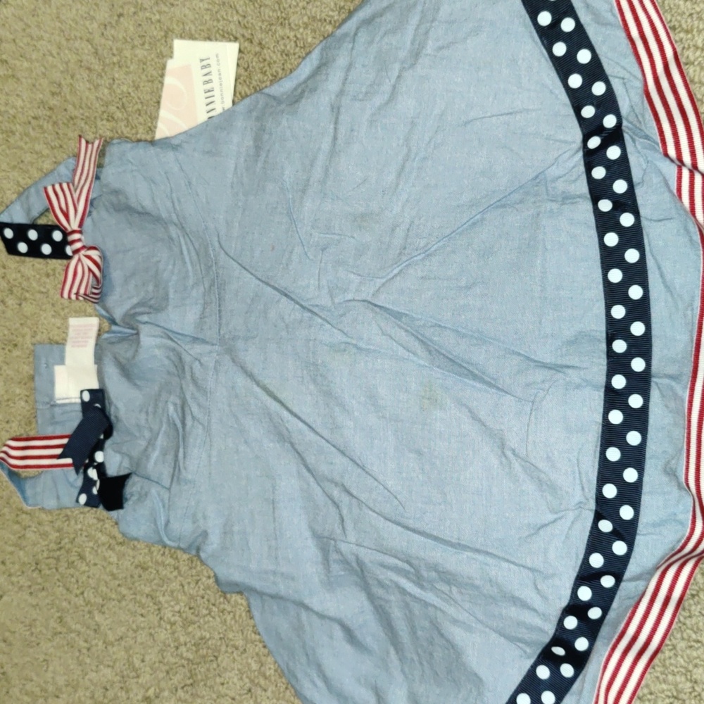 NWT Girls Patriotic Summer Dress